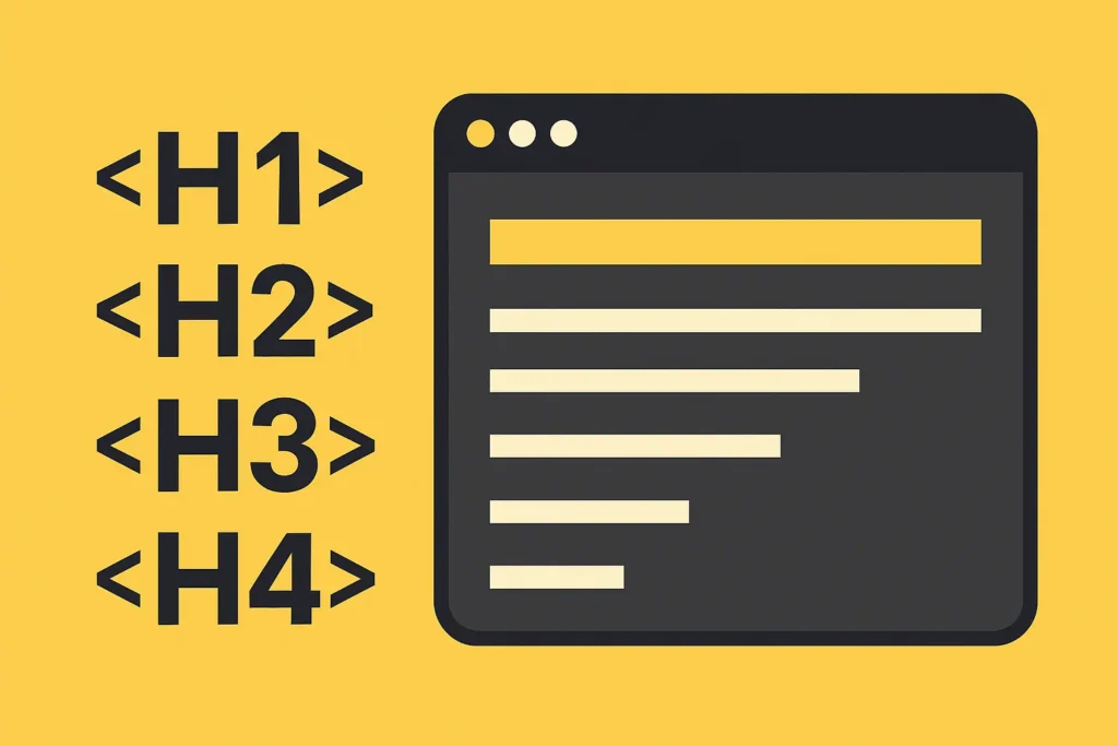 Títulos H1, H2, H3 y H4 en el SEO