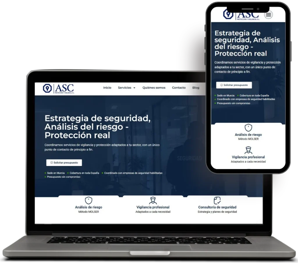Diseno web para empresa de seguridad y vigilancia en murcia 2 e1792785319531